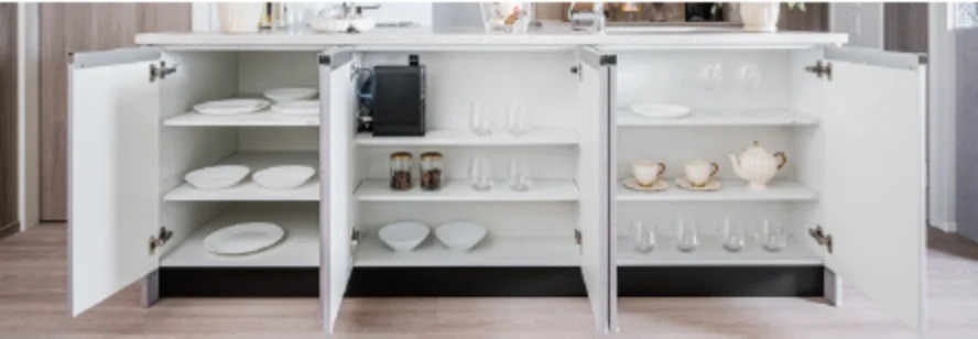 カウンター下部収納