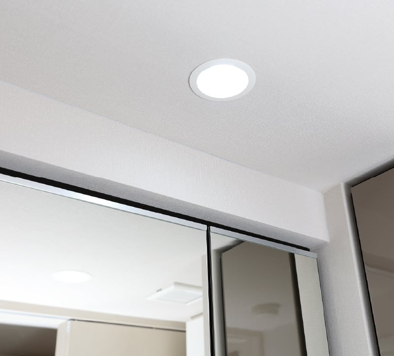 一日の始まりから快適を実感できる洗面化粧台