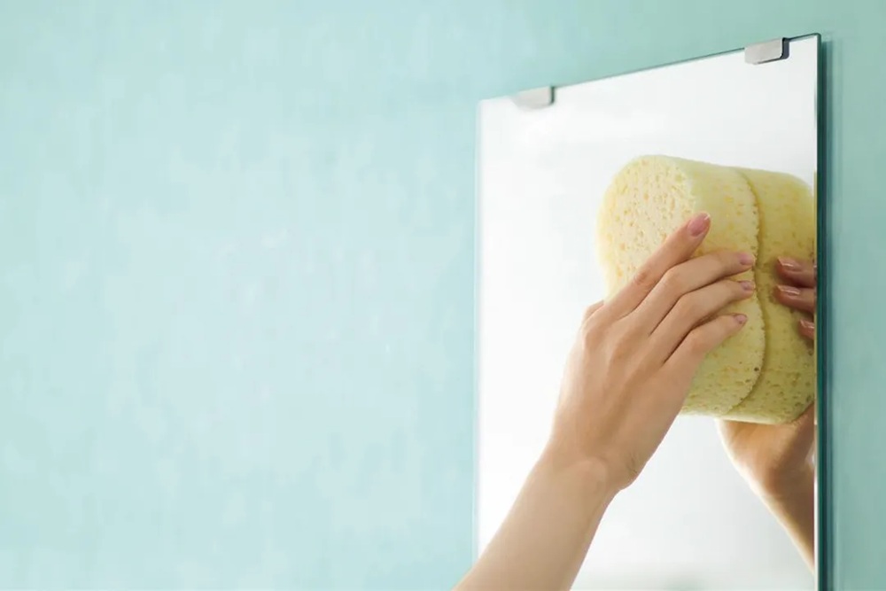 お掃除ラクラク鏡