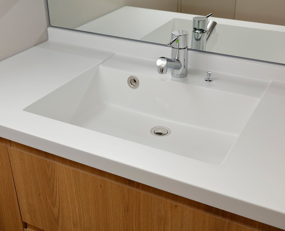 一体型洗面ボウル