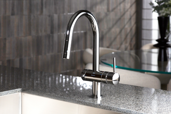 浄水器付きシャワー水栓