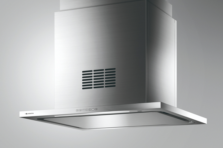 整流板付きマントルフード