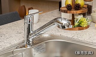 浄水器一体型シングルレバー水栓