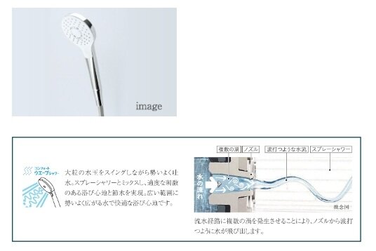 コンフォートウエーブシャワー