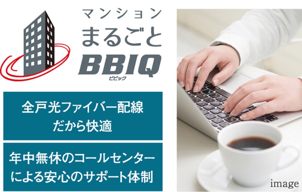 光インターネット標準装備（全戸一括加入）