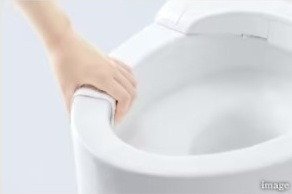 フチなし便器