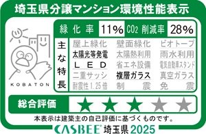 埼玉県分譲マンション環境性能表示