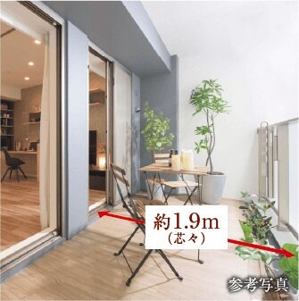 天井まである
ハイパーテーション（一部住戸除く）