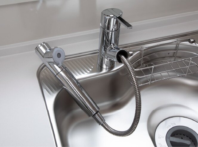 蛇口一体型浄水器