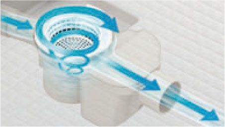 パッとくるりんポイ排水口