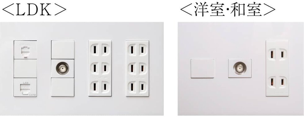 各居室用コンセント