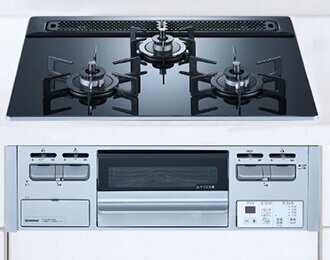 ガラストップコンロ