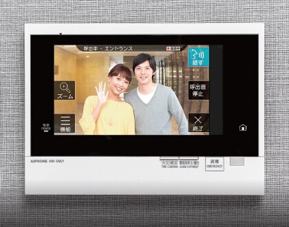 テレビモニター付きインターホン
