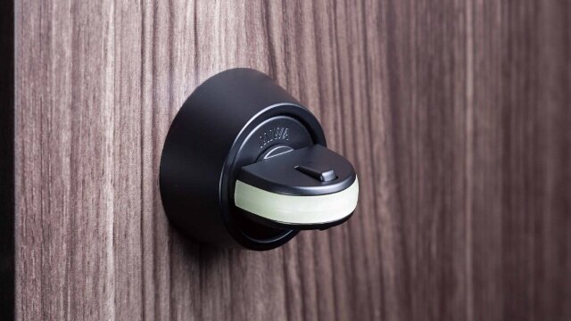 スイッチ式サムターン