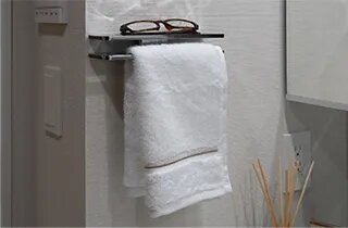 小物置付タオルリング
