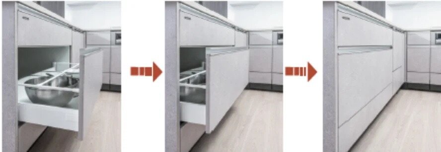 ソフトクローズ仕様