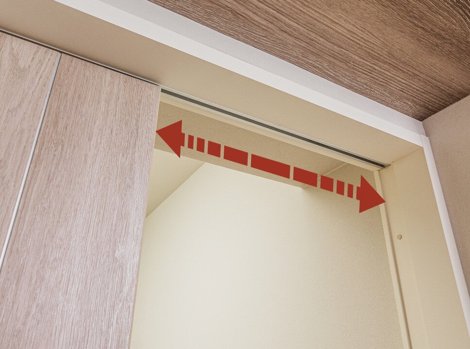 引戸ソフトクローザー（戸先・戸尻側）