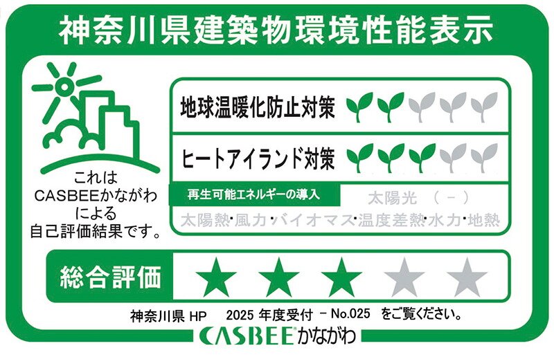 神奈川県建築物環境性能表示