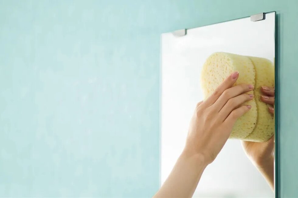 お掃除ラクラク鏡