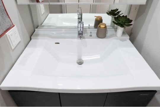 一体型人造大理石カウンター