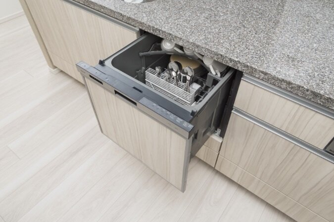 スライド式食器洗い乾燥機