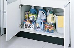 カウンター下開き収納