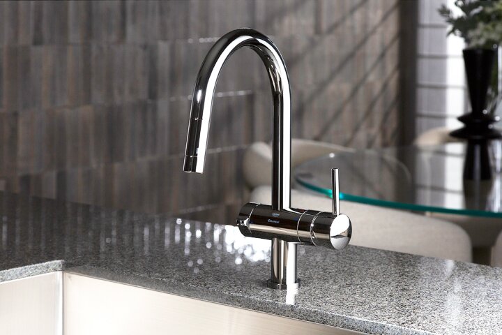 浄水器付きシャワー水栓