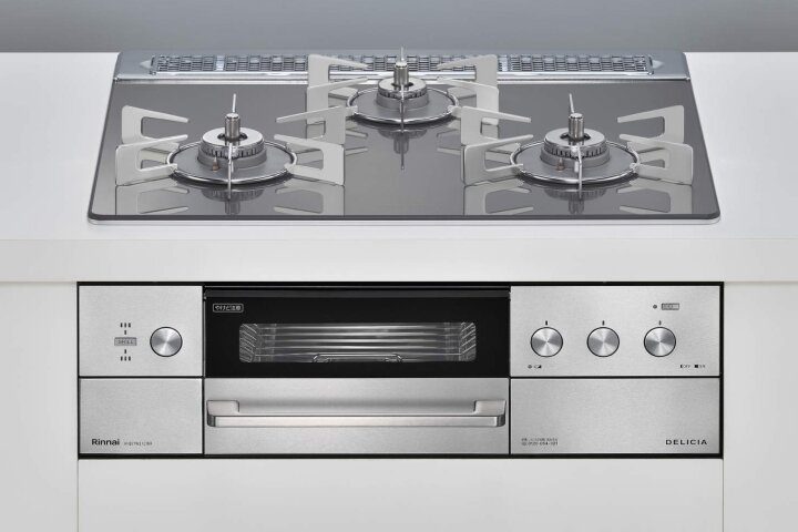 ガラストップキッチンコンロ（DELICIA）