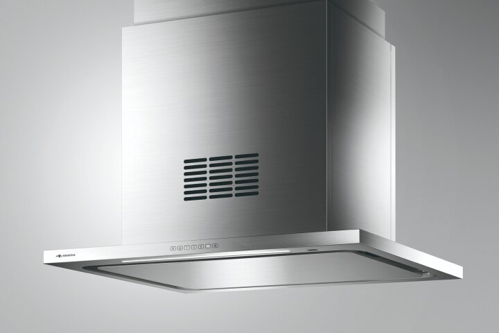 整流板付きマントルフード