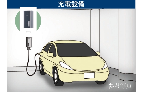 電池式電気自動車用充電設備（200V）