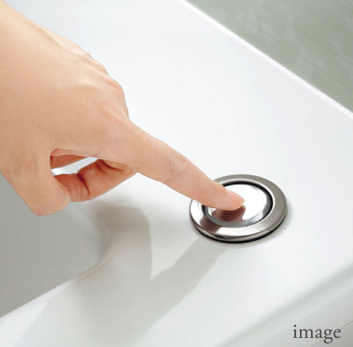 ワンプッシュ排水栓
