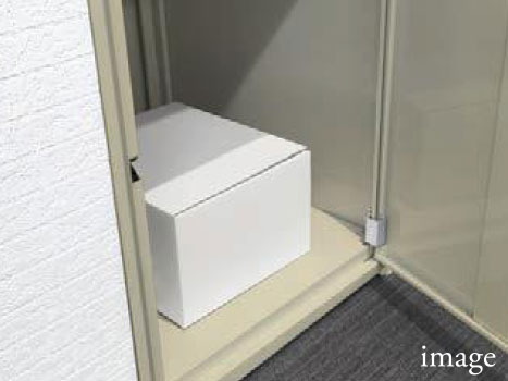 荷物の受け取り