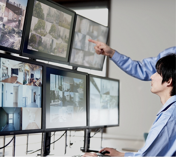 24時間遠隔監視システム