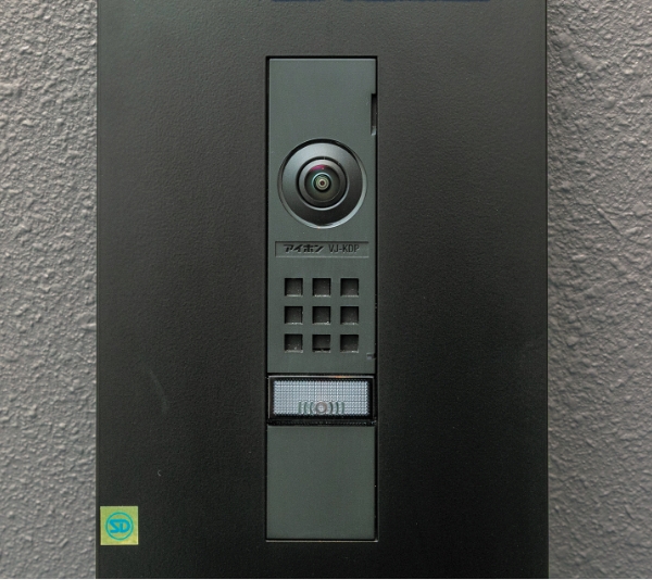 玄関前カメラ付ドアホン子機