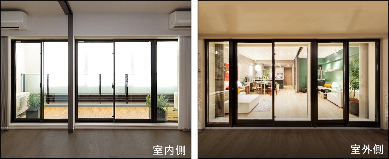 連窓サッシ