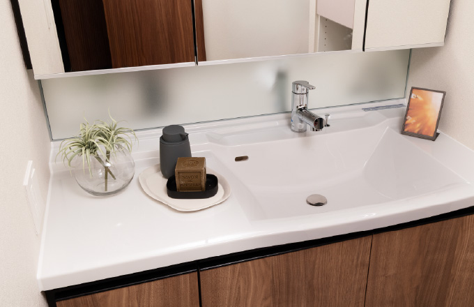 カウンター一体型ボウル