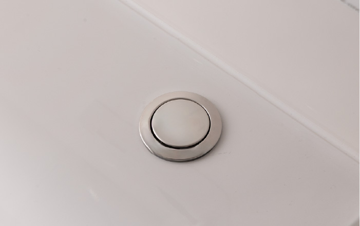 ワンプッシュ排水栓