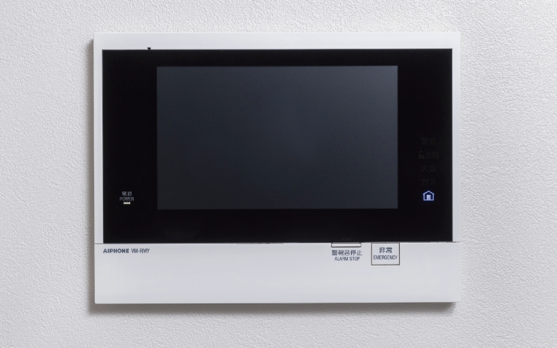 カラーモニター付きインターホン