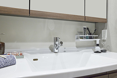 三面鏡下ホーローパネル