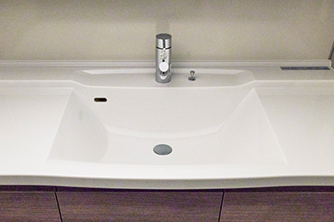 ボウル一体型カウンター