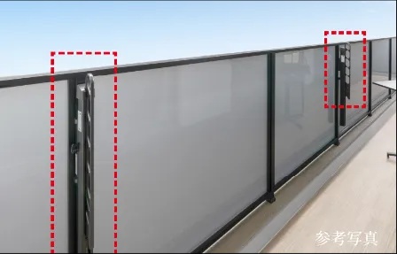 スライド式物干金物