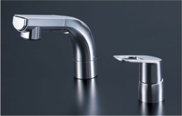 シングルレバーシャワー水栓（ノズル引出機能付）