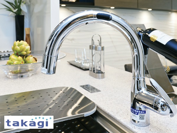 キッチン水栓：LC120MN（オートセンサー付）