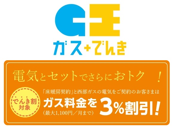 「西部ガスの電気」