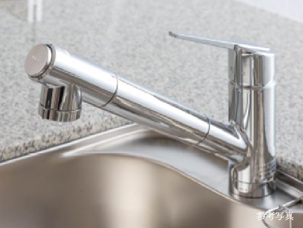 浄水器一体型ハンドシャワー水栓