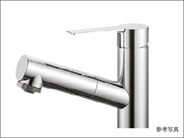 シャワー付き混合水栓