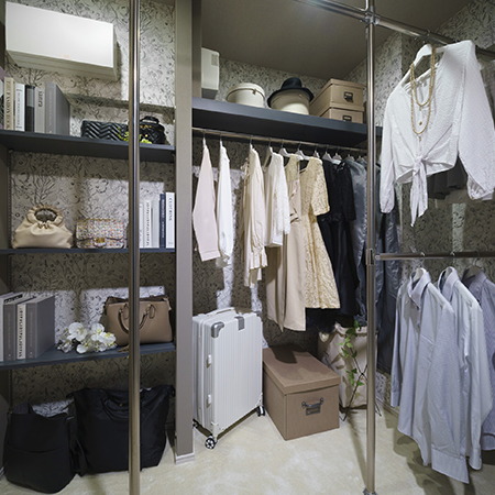 ビッグウォークインクロゼット
（一部住戸）