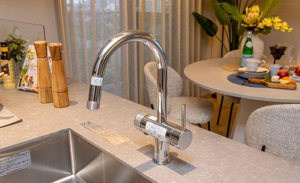 浄水器一体型シャワー水栓