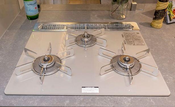 ガラストップコンロ