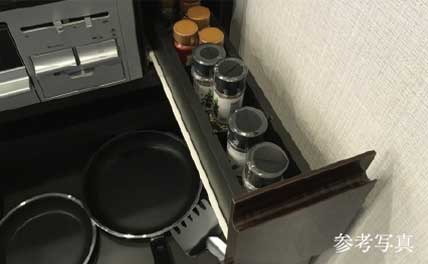 グリル横小引出